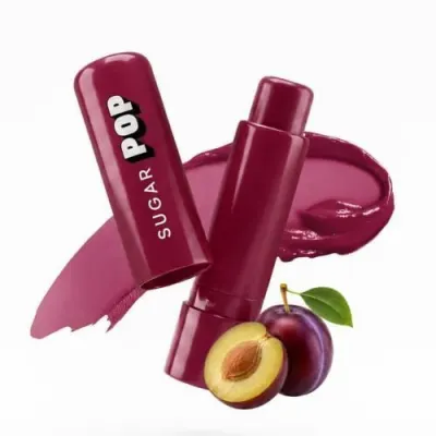 SUGAR POP Nourishing Lip Balm | Avocado Oil | SPF Protection | Hydrating Lip Balm For Dry Lips | 4.5 gm - 07 Plum at ₹65
