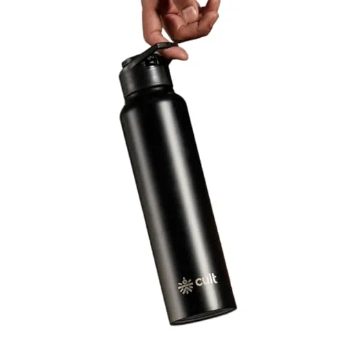 CULT Steel Water Bottle 1 Ltr Stainless Steel Water Bottle at ₹270