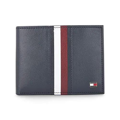Tommy Hilfiger Men's Passcase Wallet Rane - Navy | 2 Compart at ₹1,049