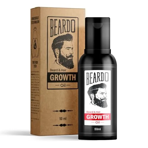 Beardo Beard and Hair Growth Oil - 50 ml for faster beard growth and thicker looking beard | Natural Actives Only | No Harmful Chemicals at ₹283
