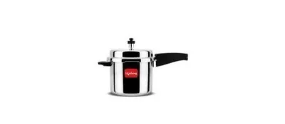 Lifelong Stainless Steel Pressure Cooker 5Liters at ₹1,199