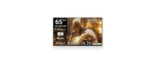 Sony 164 cm (65 inches) Smartchoice BRAVIA 2M2 Series 4K Ultra HD Smart LED Google TV at ₹67,690
