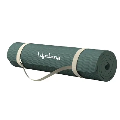 Lifelong LLYM71 Yoga mat for Women & Men EVA Material 4mm Anti-Slip Mat at ₹229