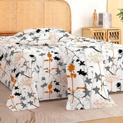 Story King Size Air Cotton Bedsheet 240 TC, 270 x 250 c at ₹799