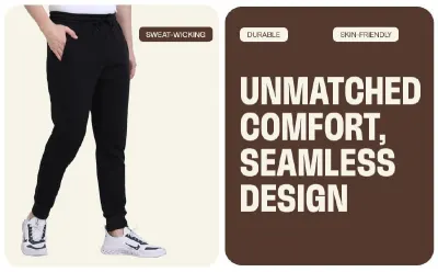 Boldfit Men's Regular Fit Track Pants At ₹ at ₹424