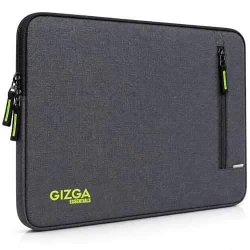Gizga Esials 14.1 Inch Laptop Sleeve Case Cover Pouch Bag with Front Pocket| Slim & Water-Resistant Nylon Fabric with Shockproof Foam Paddin at ₹204