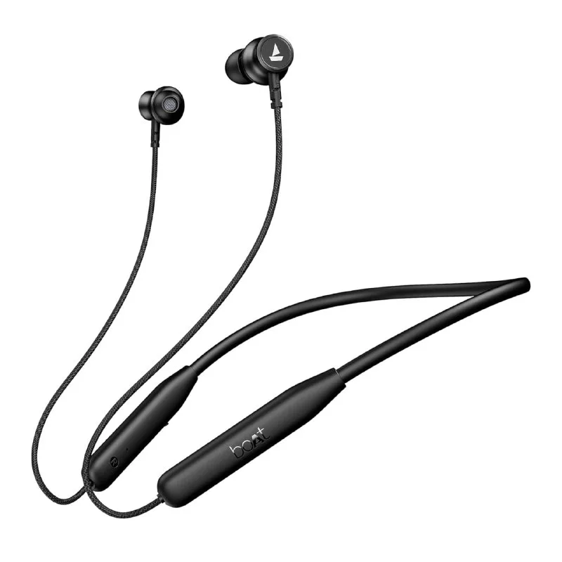 boAt Rockerz 113, 40 Hours Battery, Dual Pair, Fast Charge, ENx Technology, App Support at ₹699