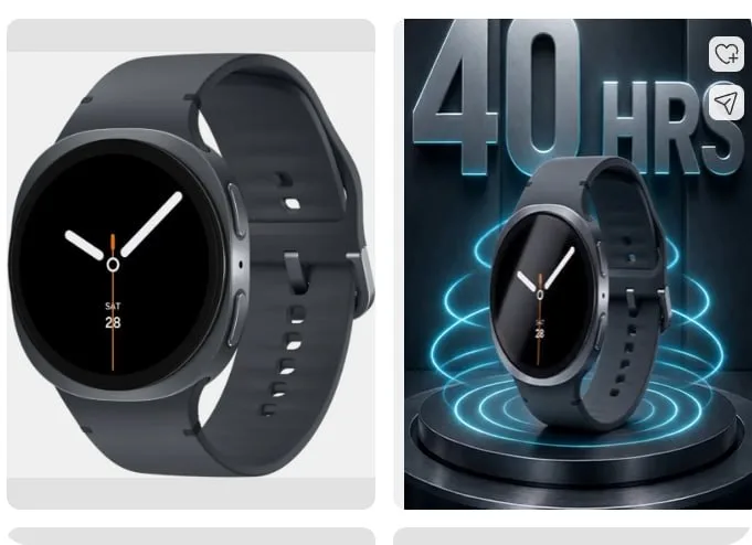 Samsung Galaxy Watch 8 at ₹16,499