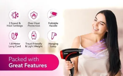 Agaro 1000W Hair Dryer at ₹569