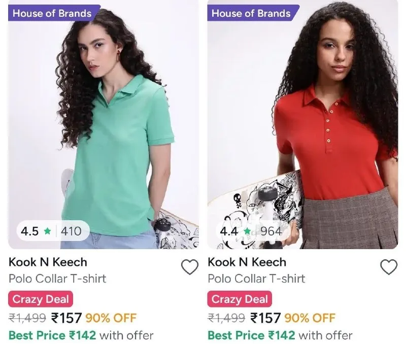Upto 90% Off On Kook N Keech Clothing