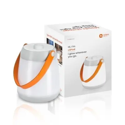 Orient Electric 5W Litpod Rechargable Emergency Lantern with 3 Lighting Modes | 360-Degree Bright Illumination| 1800 mAh Battery | Upto 4 at ₹721