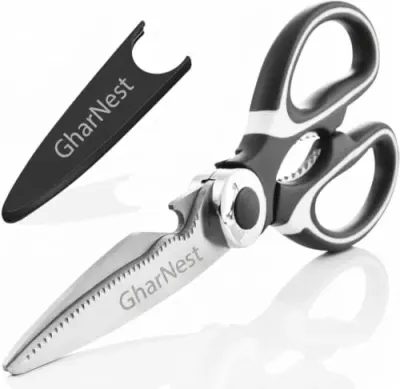 Multi Purpose Kitchen Scissors Heavy Duty Stainless Steel Sh at ₹94