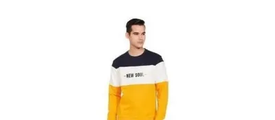 Symbol Men Cotton Rich Light Weight Crew at ₹329