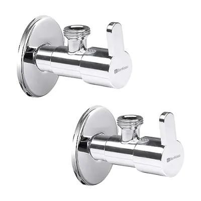 BonKaso Stainless Steel Angle Valve for Bathroom Angle Valve at ₹238