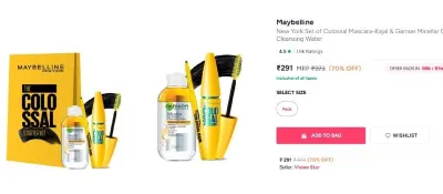 Maybelline New York Set at ₹291