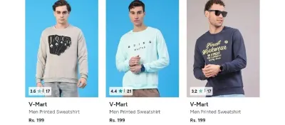 V-Mart Sweatshirt at ₹199