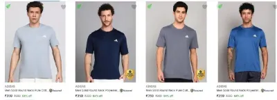 Upto 73% Off - Adidas Men's T-Shirt