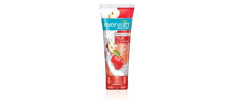Everyuth Naturals Moisturizing Fruit Gel Wash 150g Refreshing Facial Cleanser at ₹113