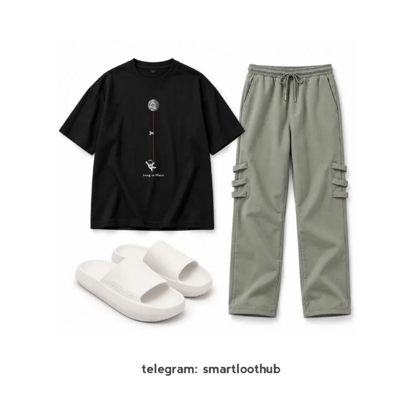 T shirt, Joggers and 1 more