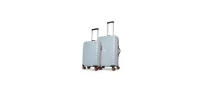 Aristocrat Altitude Set of 2 (Cabin+Medium) Trolley Bags, Surf Spray at ₹2,199