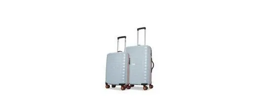 Aristocrat Altitude Set of 2 (Cabin+Medium) Trolley Bags, Surf Spray at ₹2,199