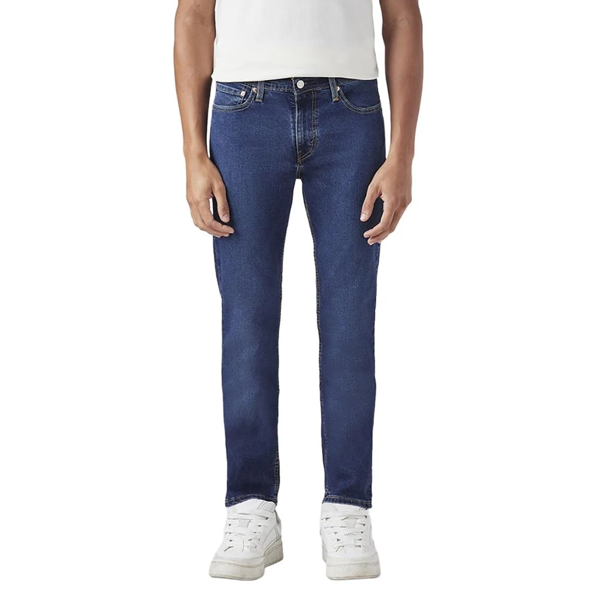 Levi's Men's 511 Dark Indigo Slim Fit Mid-Rise Jeans at ₹899