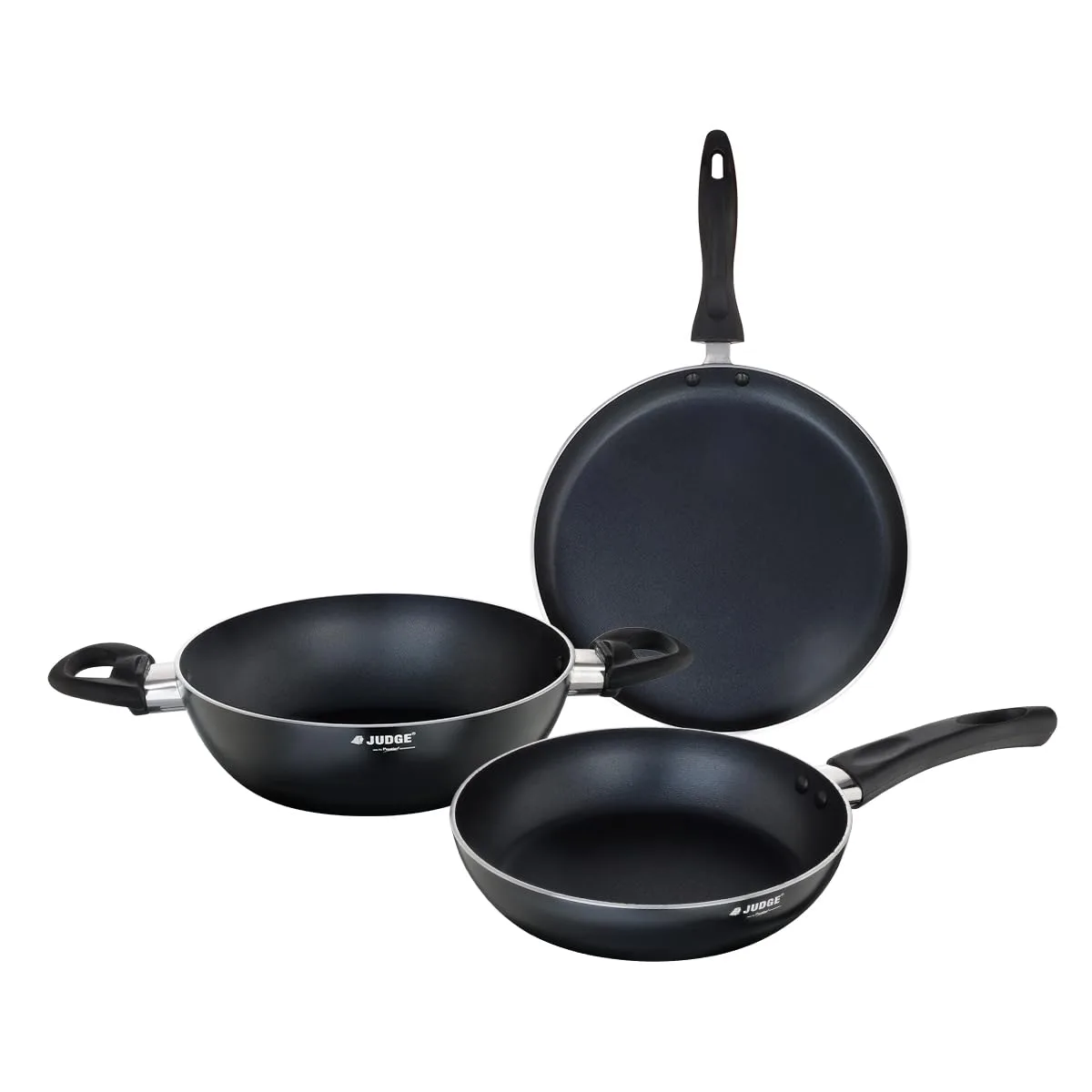 Judge by Prestige Non-Stick Cookware Set at ₹875