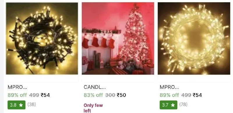 Rice Light from ₹27