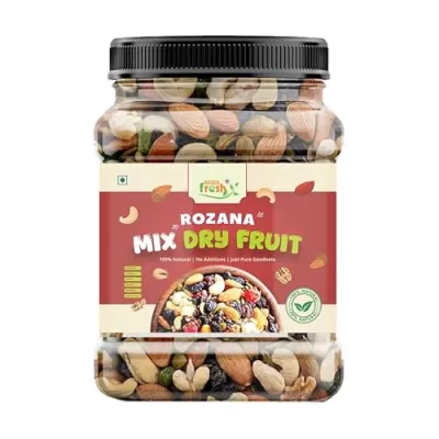 High Fresh Premium Mix Dry Fruits 1kg | Mixed Almonds, Cashe at ₹409