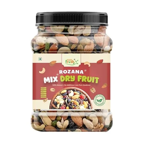 High Fresh Premium Mix Dry Fruits 1kg | Mixed Almonds, Cashe at ₹409