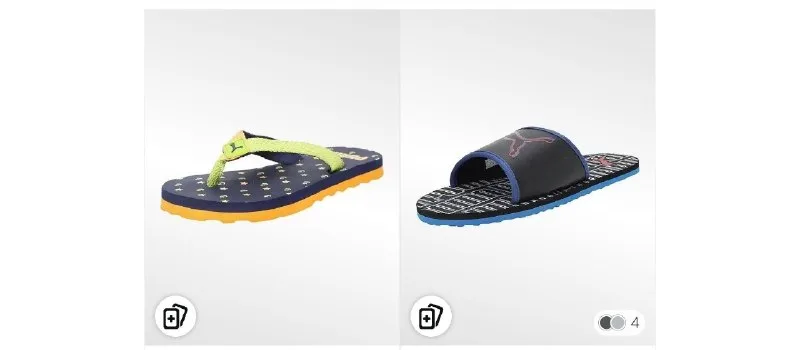Puma Slides at ₹450