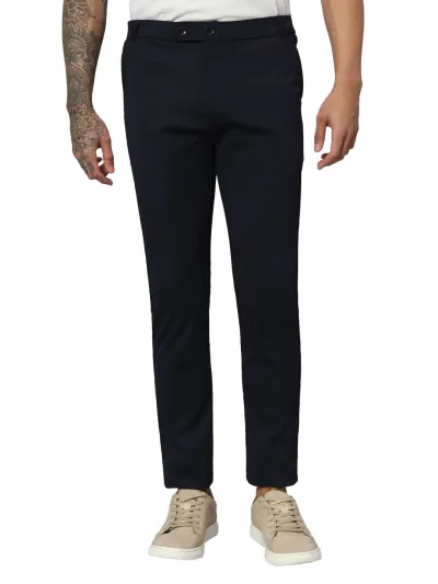 Vogaan Mens Lycra Blend Stretchable Trouser Pant Regular Fit at ₹229