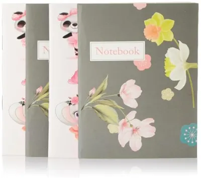 Solimo Pocket Diary With Lined Papers, Gratitude Journal/Travel Planner, For Boys & Girls (Pack Of 4), 36 Pages at ₹68