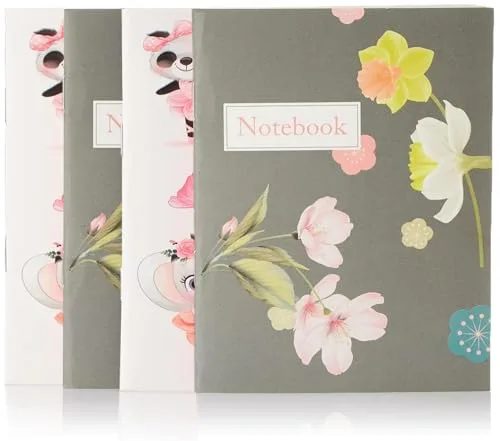 Solimo Pocket Diary With Lined Papers, Gratitude Journal/Travel Planner, For Boys & Girls (Pack Of 4), 36 Pages at ₹68