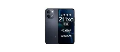 iQOO Z11xa 5G (Titan Black, 8GB RAM, 128 GB Storage) at ₹22,277