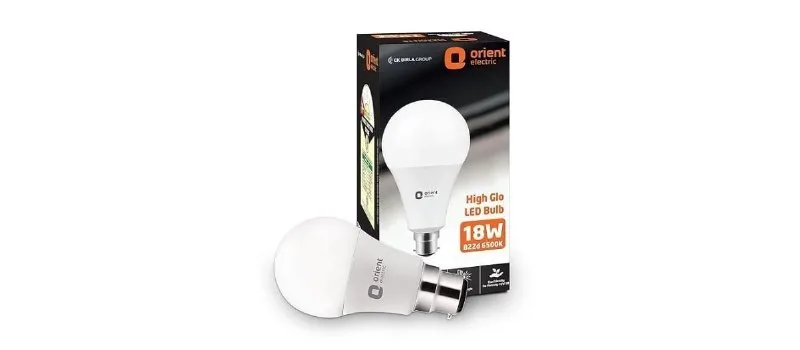 Orient Electric High Glo LED Bulb 18W (Pack of 1) LED at ₹119