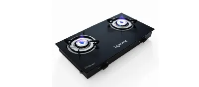 Lifelong Llgs10 Glass Top, 2 Burner Manual Glass at ₹1,199