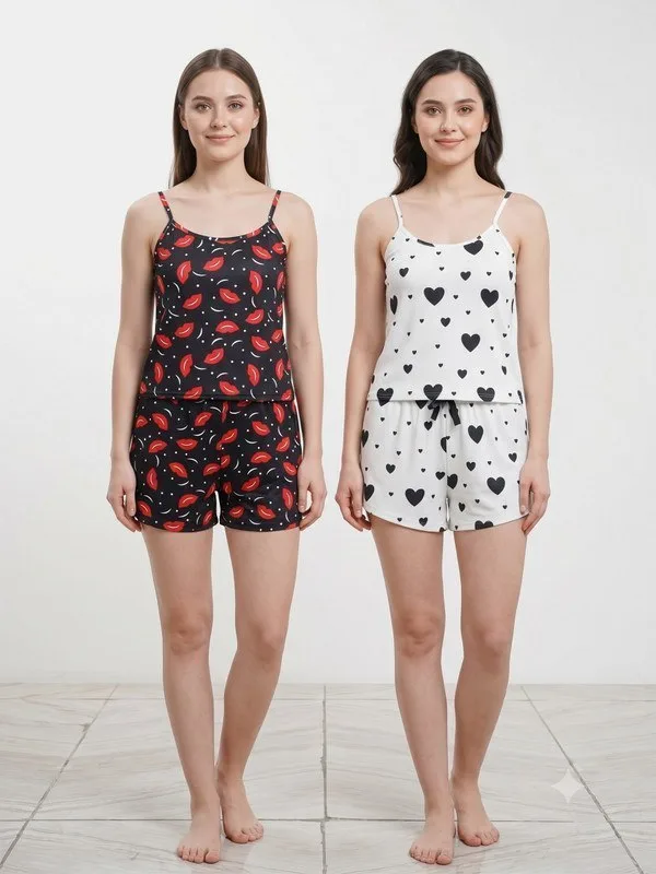 FLIPKART COMBO PACK DEAL – WOMEN'S TOP & SHORTS SET at ₹455