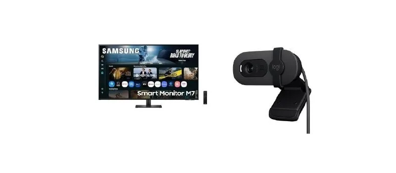 Samsung 43"(1.08m) 4K M7 Vision AI Smart Monitor at ₹33,968