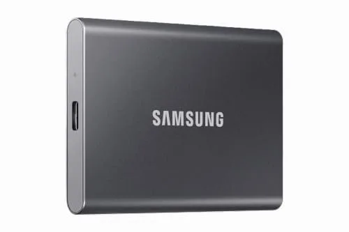 Samsung T7 1TB, Portable SSD at ₹16,449