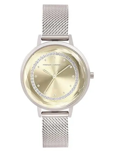French Connection Champagnes Dial Analog Watch for Women -FCC02SM at ₹1,279