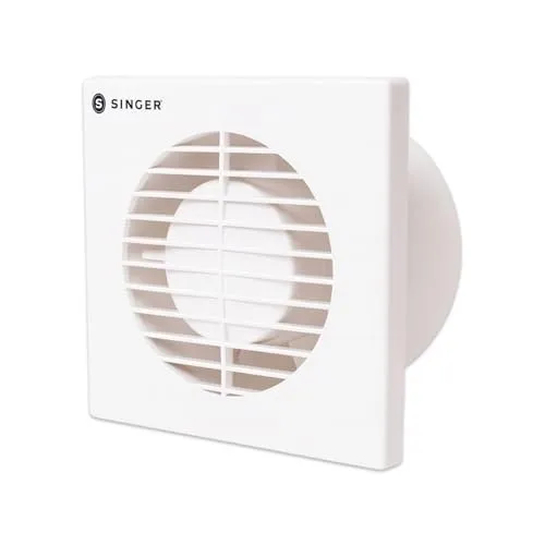 SINGER Venti Q 100mm Energy Efficient Exhaust fan for Kitchen, Bathroom | Turbo Spin 2500 RPM, High Suction With Low Noise | High Speed, Pow at ₹681