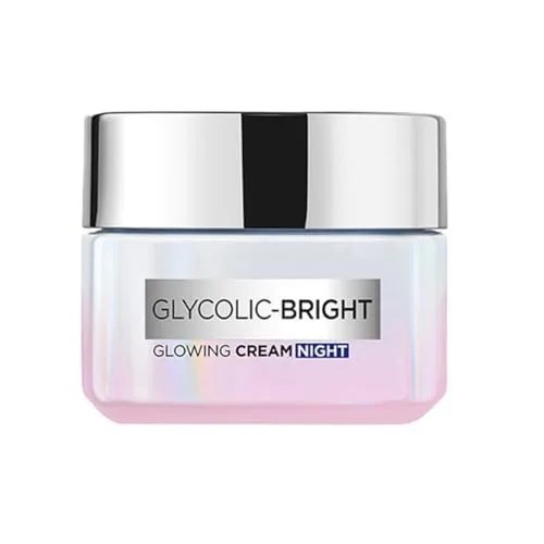 L'Oreal Paris Glycolic Bright Glowing Night Cream, 15ml at ₹239