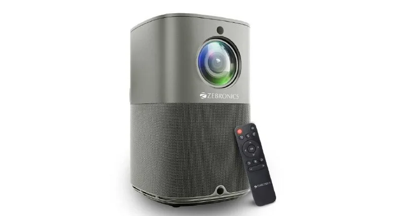 ZEBRONICS PIXAPLAY 18, Smart LED Vertical Projector at ₹12,824