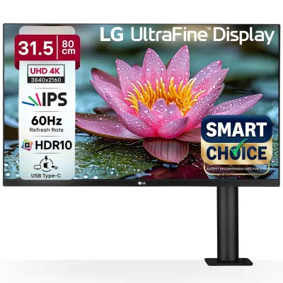LG 32UN880K Smartchoice 80cm (31.5 Inch) Ultrafine UHD(3840 x 2160) IPS Monitor at ₹38,999