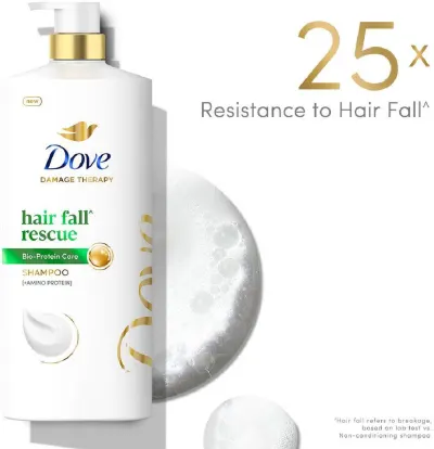 DOVE Hairfall Rescue Shampoo (1200 ml) at ₹448