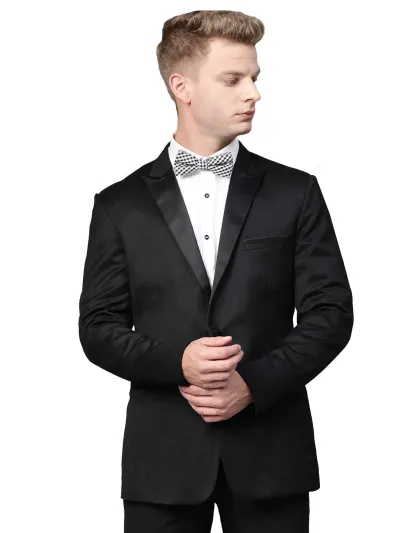 Men's Slim Fit Bandhgala Blazer Jacket at ₹999