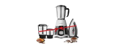 Longway Super Dlx Mixer Grinder with Kwid 1100W Dry Iron at ₹1,498