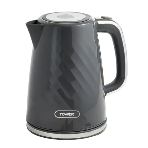 Tower Electric Kettle 1.7L Strix Controller 360° Base Grey at ₹899