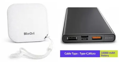 Binori 8000 mAh Power Bank (8 W, Fast Charging) at ₹250
